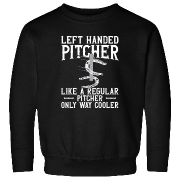 Discover Left Hander Pitcher Horseshoe Pitching Sweatshirts