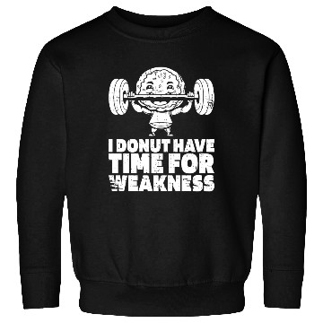 Discover Fitness Donut Funny Donut Gym Sweatshirts