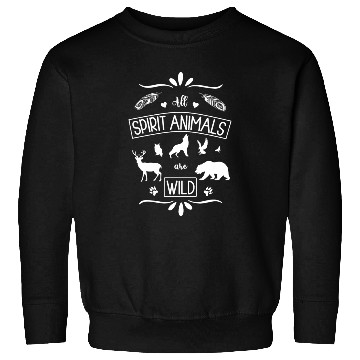 Discover All spirit animals are wild - cool graphic design. Sweatshirts