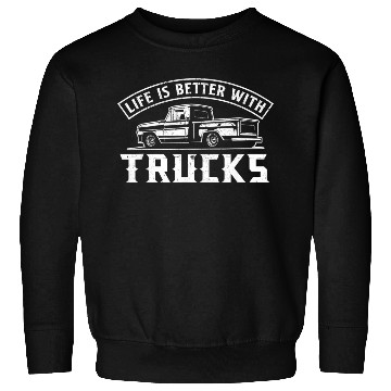 Discover Truck Driver Pickup Trucks Sweatshirts