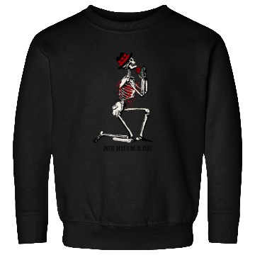 Discover Skeleton Until Death Do Us Part Sweatshirts