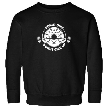 Discover Fitness Donut Funny Donut Gym Sweatshirts