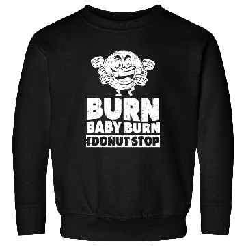 Discover Fitness Donut Funny Donut Gym Sweatshirts