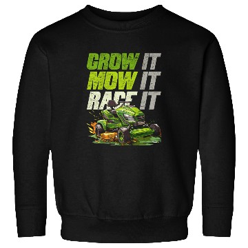 Discover Lawn Mower Racing Lawnmower Sweatshirts