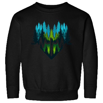 Discover Forest Pulse Nature Sweatshirts