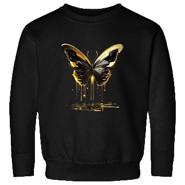 Discover Gold Butterfly Sweatshirts