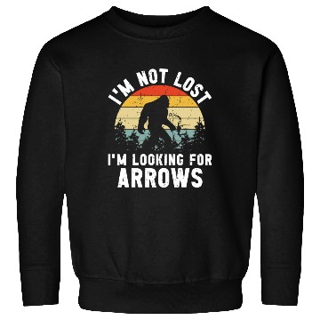 Discover Retro Archery Bigfoot Sweatshirts