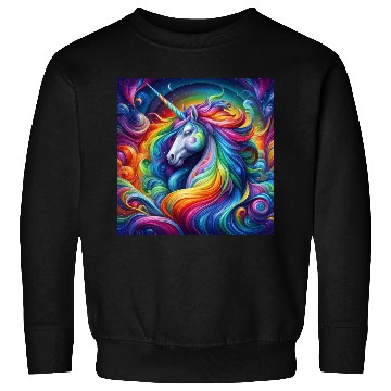Discover Unicorn rainbow Sweatshirts