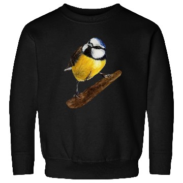 Discover Blue tit titmouse hand painted watercolor. Sweatshirts