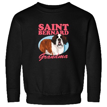 Discover St. Bernhard Dog Saint Bernard Grandma Sweatshirts