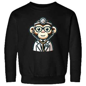 Discover Cute Monkey Doctor Sweatshirts