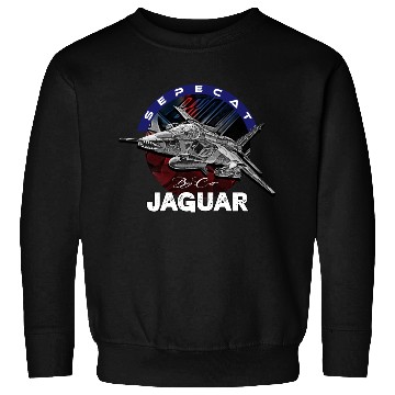 Discover Sepecat Jaguar British-French Fighterjet Military Sweatshirts