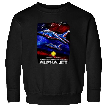 Discover Alpha Jet Belgium Air Force Advanced Trainer Aircr Sweatshirts