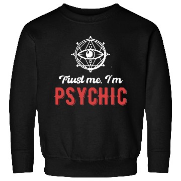 Discover Trust Me, I'm Psychic Celestial Card Decks Sweatshirts
