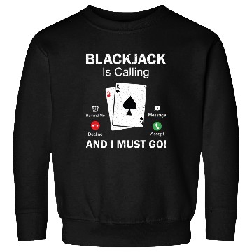 Discover Blackjack Gambling 21 Blackjack Sweatshirts