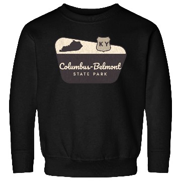 Discover Columbus-Belmont State Park Kentucky Welcome Sign Sweatshirts