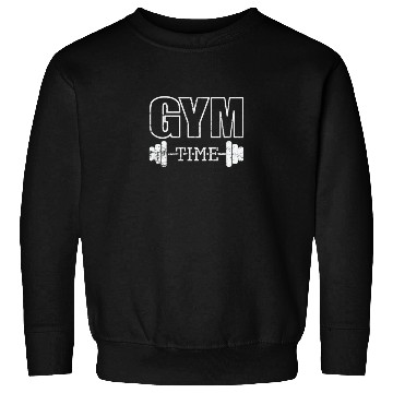 Discover Gym Time Muscle Training Sweatshirts