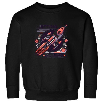 Discover Rocket Racer: Jetting with Jokes Sweatshirts