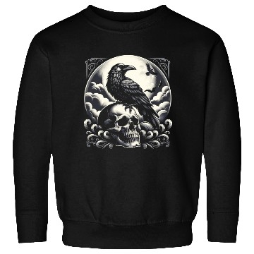 Discover Eclipse of the Corvid Sweatshirts