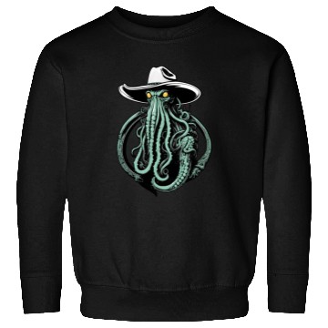 Discover Weird Wild West - Cthulhu Cowboy Sweatshirts