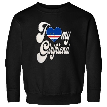 Discover CVI Love My Cabo Verdean Girlfriend Sweatshirts