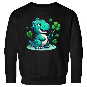 Discover St. Patrick's Day Dino Sweatshirts