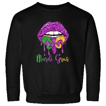 Discover Dripping Mardi Gras Sweatshirts