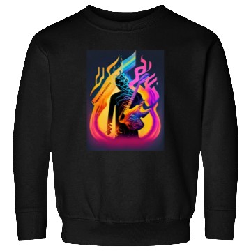 Discover Dance Through Spectrum Immerse in Color and sound Sweatshirts