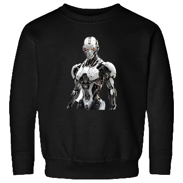Discover Intricate Futuristic Robot Printables Sweatshirts