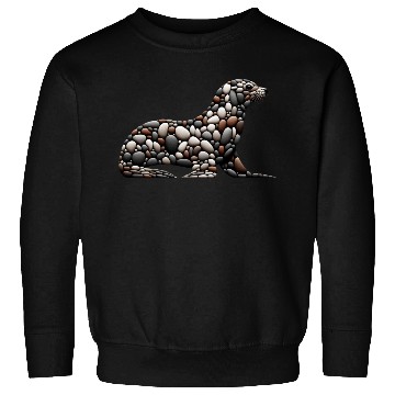 Discover Pebble Seal Silhouette Sweatshirts