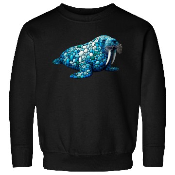 Discover Serene Seas Walrus Sweatshirts