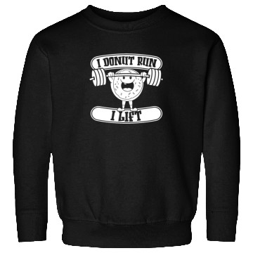 Discover Fitness Donut Funny Donut Gym Sweatshirts