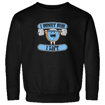 Discover Fitness Donut Funny Donut Gym Sweatshirts