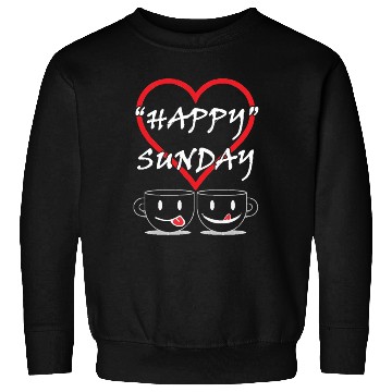 Discover happy sunday Sweatshirts