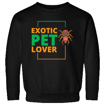 Discover Exotic Pet Lover Spider Sweatshirts