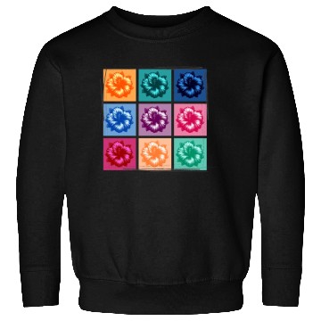 Discover Pop Art Hibiscus Sweatshirts