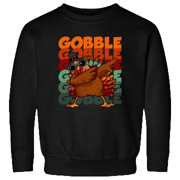 Discover Dabbing Turkey Sweatshirts Thanksgiving Gobble