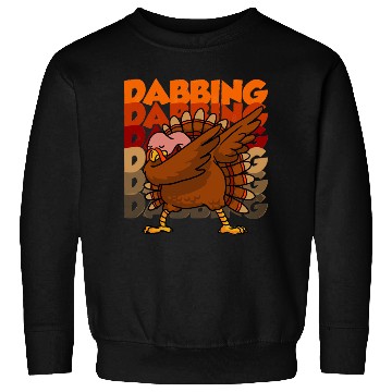 Discover Dabbing Turkey Sweatshirts Thanksgiving