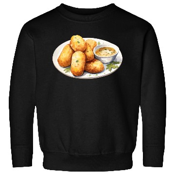 Discover French Crispy Potato Croquettes Sweatshirts