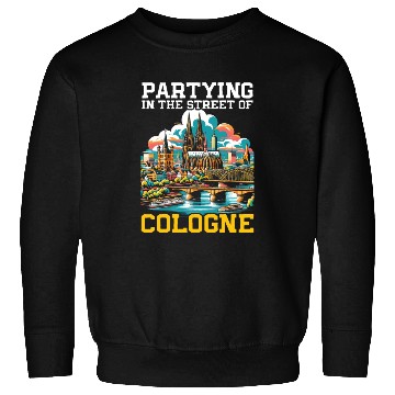 Discover Cologne Germany Travel Vacation I Love Cologne Sweatshirts