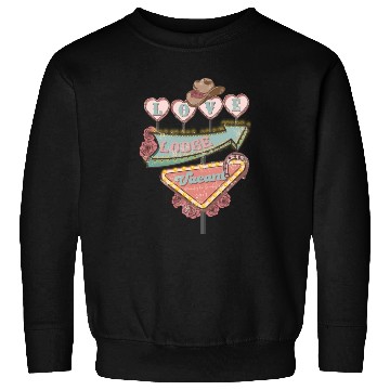 Discover Valentine's Day Love Lodge Sweatshirts