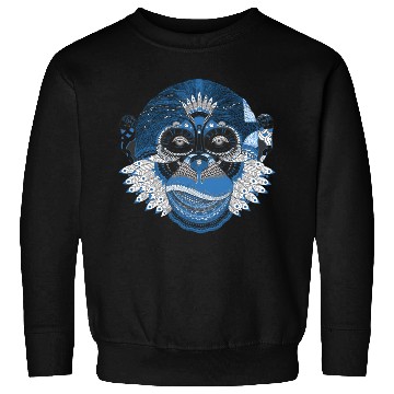 Discover Monkey Mandala Art Sweatshirts