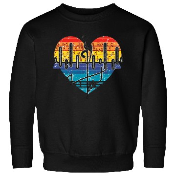 Discover Valentine's day heartbeat Sweatshirts