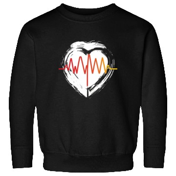 Discover Valentine's day heartbeat Sweatshirts