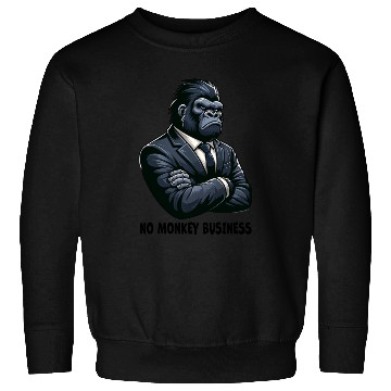 Discover No monkey Business - Gorilla Sweatshirts