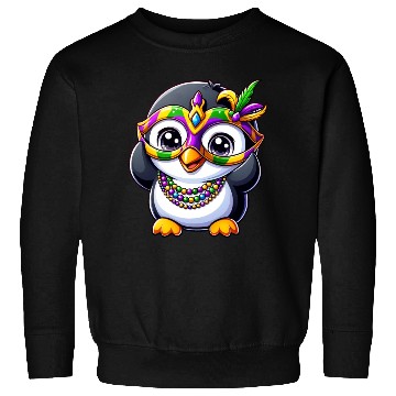 Discover Mardi Gras Penguin Party Sweatshirts