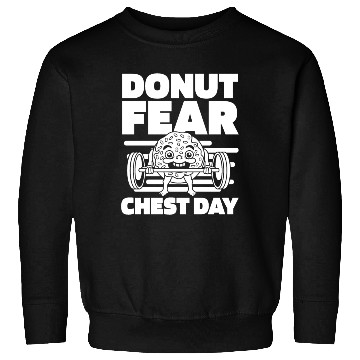 Discover Fitness Donut Funny Donut Gym Sweatshirts