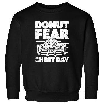 Discover Fitness Donut Funny Donut Gym Sweatshirts