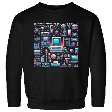Discover 90s Tech & Pop Culture Sweatshirts