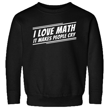 Discover I Love Math Funny Math Teacher Sweatshirts